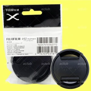 Fujifilm FLCP-62 II Front Lens Cap 62mm Lens Dust Cover Protector - Picture 1 of 2