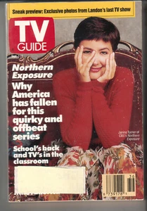 Northern Exposure Janine Turner Sep 27-13 1991 TV Guide magazine NY Metro Edit - Picture 1 of 1