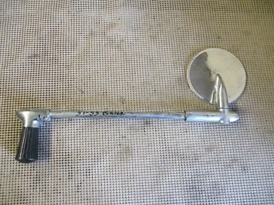 1951-53 别克特别超级 Roadmaster 配件 LH 铬遥控侧镜  — 第 1/4 张图片