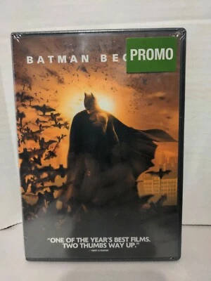 Batman Begins (DVD, 2005, Widescreen, PG-13) Rare Promo Copy Brand New Sealed  - Image 1 of 2