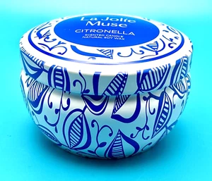 La Jolie Muse Citronella Candle Scented Natural Soy Wax New in Box - Picture 1 of 7
