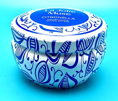 La Jolie Muse Citronella Candle Scented Natural Soy Wax New in Box - Image 1 of 4