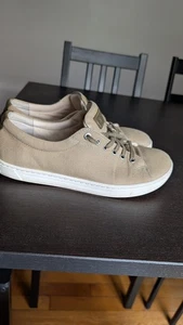 Birkenstock Arran Beige Canvas Casual Lace Up Shoes Women’s Size 9 US 40 EUR - Picture 1 of 5