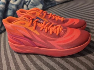 NEW Puma LaMelo Ball MB.02 Supernova Shoes Size 13 Men Ultra Orange Coral No Box - Picture 1 of 21
