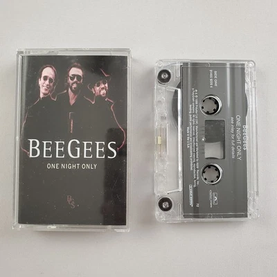 The Bee Gees One Night Only Audio Music Cassette Tape 1998 Polydor Records VG/EX - Image 1 of 4