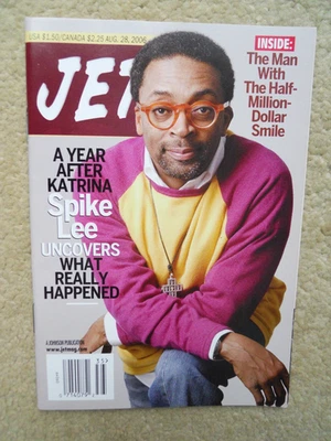 NEW Jet Magazine August 28, 2006, Spike Lee, Katrina - Image 1 of 3