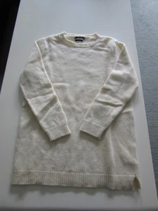 Zara Knit Damen Pullover, Rundhals, Gr. L, Farbe: wollweiß - Bild 1 von 2