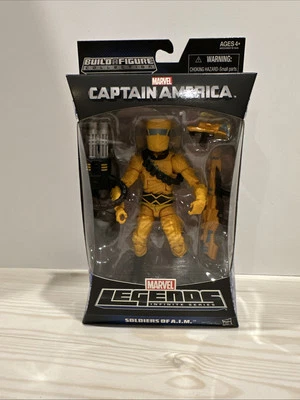 Boneco Mandroid Marvel Legends SOLDIERS OF A.I.M BAF Hasbro Capitão América - Imagem 1 de 4