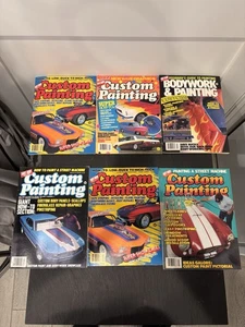 Menge 6 Hot Rod Custom Painting & Bodywork Magazine 1980er Auto How-To - Bild 1 von 14