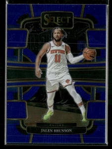 2023-24 Panini Select #7 Jalen Brunson Blue (Retail Base) New York Knicks - Bild 1 von 2