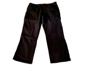 X 2 pares de pantalones de trabajo Bisley para hombre cargo 127S/50S pantalones negros regalo - Imagen 1 de 17
