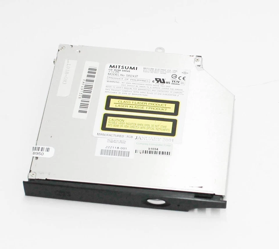 222118-001 Compaq Cd 24X Pres12Xl300B "GRADE A" - Image 1 of 1