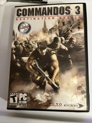 Commandos 3: Destination Berlin PC Game 2003 ~ TEEN - Image 1 of 2