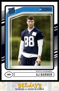 2024 Donruss #367 A.J. Barner Rookie Seahawks RC - Picture 1 of 2