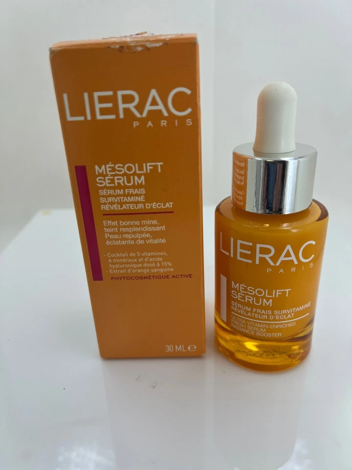 LIERAC Paris Mesolift Concentrate Anti Aging Toning Radiance Serum 1.1 Oz JA 0
