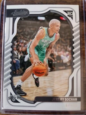 2022-23 Chronicles Jeremy Sochan Absolute Rookie RC #107 San Antonio Spurs - Image 1 of 2