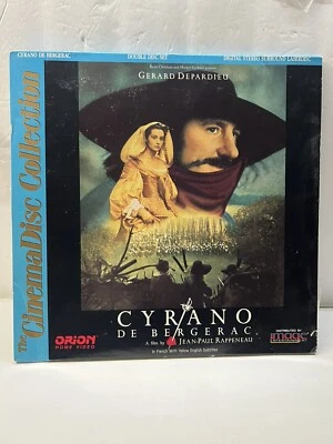 Cyrano De Bergerac 1990 Foreign French Laser Disc Gerard Depardieu - Image 1 of 3