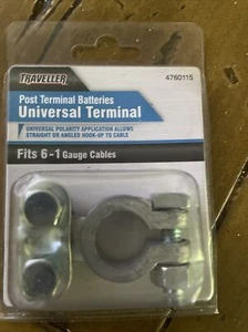 Abrazadera de cable terminal lateral de batería VIAJERO para cables de calibre 6-1 - Imagen 1 de 2
