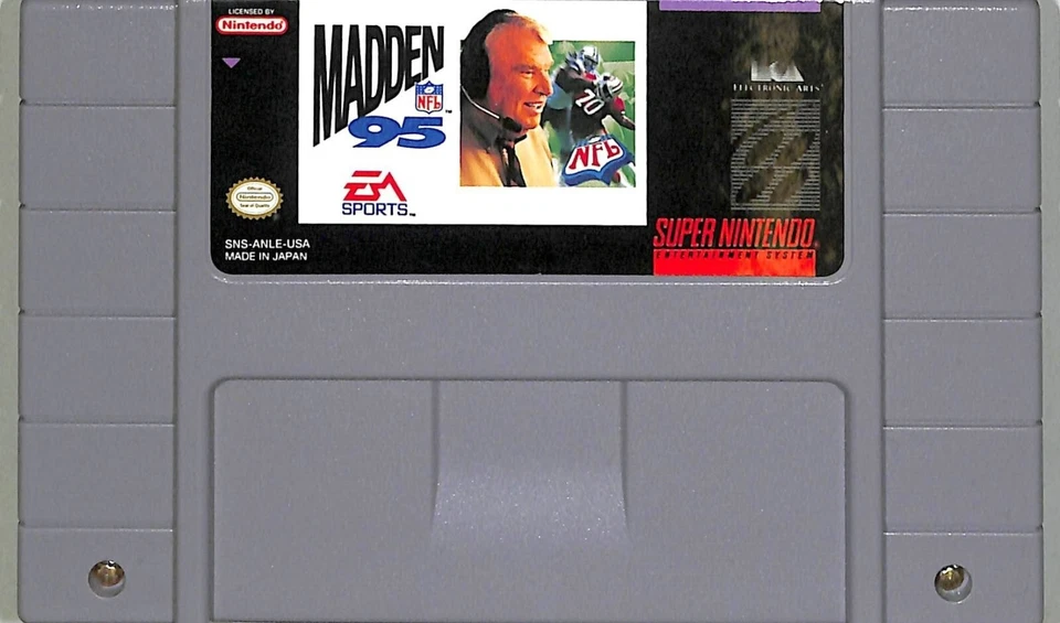 Картридж Madden NFL 95 (1994) Nintendo SNES - Изображение 1 из 1