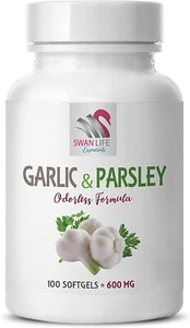 garlic powder granulated - GARLIC AND PARSLEY - natural energy booster 1 Bottle - Picture 1 of 7