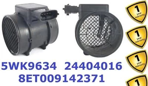 Medidor de flujo de aire másico sensor MAF 5WK9634 24404016 Vauxhall Zafira II 2.2 2005-14 - Imagen 1 de 1