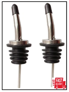 2 Pcs Oil Spout Liquor Pourers Bottle Spout Speed Pourer Olive Oil and Vinegar S - Picture 1 of 2