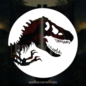 Jurassic Park - Jurassic World T-Rex Vinyl Decal Sticker - Picture 1 of 3