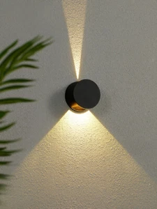 6W COB LED Outdoor Light Wall Sconces Lamp Fixture Waterproof Up/Down Lighting - Picture 1 of 27