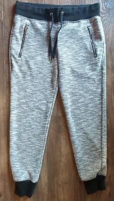 Green Tea Womens Heather Gray Knit Drawstring Waist Casual Sweatpants Medium - Image 1 of 4