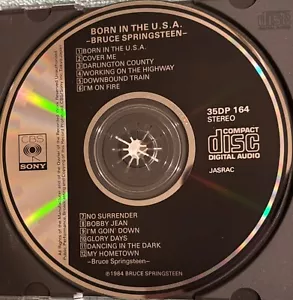 Bruce Springsteen CD Born In The U.S.A. COMPACT DISC Japan VG - Picture 1 of 4
