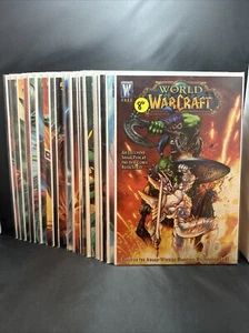 WORLD OF WARCRAFT WILDSTORM 21 ISSUE LOT #’s 3-15 17-24 + free Book - Picture 1 of 6