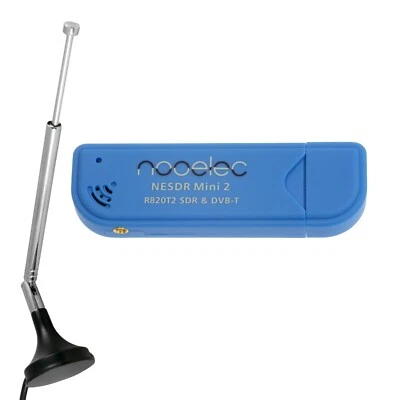 Nooelec NESDR Mini 2 USB DVB-T & RTL-SDR Receiver, RTL2832U & R820T2 Tuner, MCX - Image 1 of 4