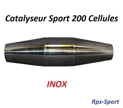 CATALYSEUR SPORT 200 CPSI ( Cellules ) INOX  UNIVERSEL Lexus • 189.95€