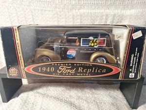 1940 FORD PEPSI-COLA TRUCK REPLICA 1:18 DIE CAST PREMIERE EDITION NIB KMART - Picture 1 of 4