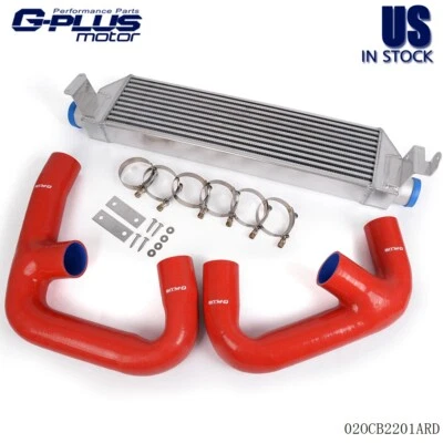 Upgrade FMIC Twin Intercooler + hose Kit Fits For Volkswagen Golf R GTI MK7 2.0T - Image 1 of 4