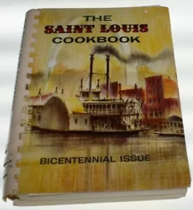 1964 The Saint Louis Vintage Cookbook Bicentennial Issue VGUC - Imagen 1 de 4