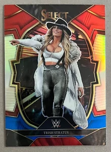 Trish Stratus 2023 Panini Select WWE CONCOURSE RED & BLUE PRIZM #51 - Picture 1 of 2