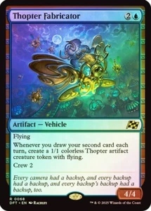 Thopter Fabricator 68 Foil NM MTG Aetherdrift Magic - Picture 1 of 1