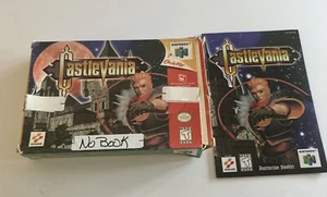 Castlevania N64 (Nintendo 64, 1999) IMPERFECT BOX & MANUAL Only - Picture 1 of 11