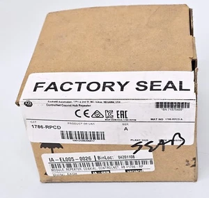 Allen-Bradley 1786-RPCD ControlNet Coaxial Hub Repeater ~ New In Sealed Box - Picture 1 of 1