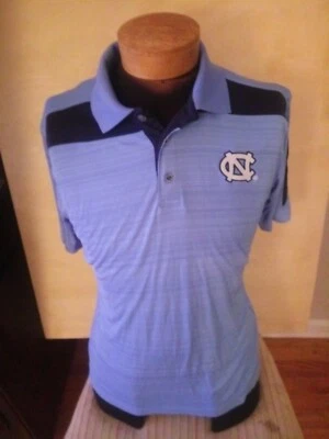 UNC Tar Heels Light Blue Champion Small Polo Shirt - Image 1 of 4