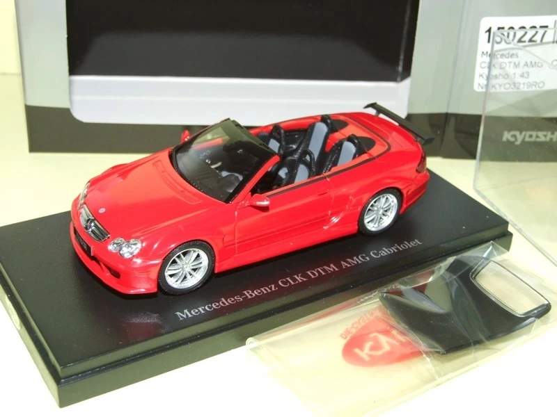 MERCEDES CLK DTM AMG CABRIOLET Rouge KYOSHO - Photo 1/1