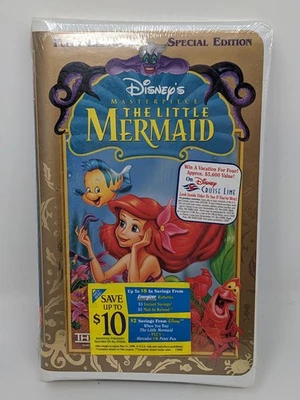 Disney Masterpiece VHS The Little Mermaid Arielle die Meerjungfrau Sealed NEU - Bild 1 von 4