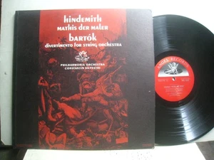 Hindemith Mathis der Maler / Bartok Divertimento, Silvestri *Angel 35643 LP mono - Picture 1 of 1