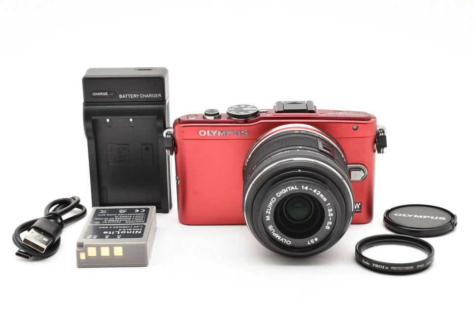 [2257 disparos] Cámara sin espejo Olympus Pen E-PL6 con M.ZUIKO DIGITAL 14-42mm JAPÓN Foto 1 de 4