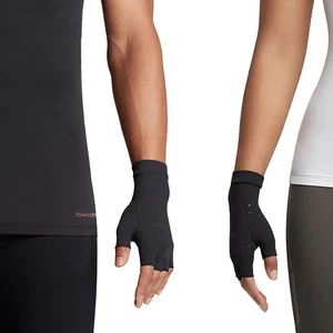 Tommie Copper Half Finger Compression Gloves Size M NEW Unisex - Picture 1 of 6