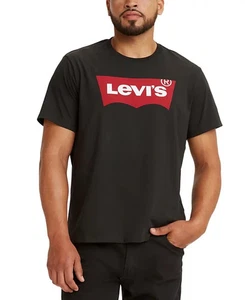 Levi's Herren Graphic Logo Batwing Kurzarm T-Shirt Schwarz Gr. XL 177830137 - Bild 1 von 3