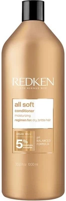 Redken All Soft™ Conditioner with Argan Oil for Dry Hair  33.8 fl oz/ 1000ml - Image 1 of 3