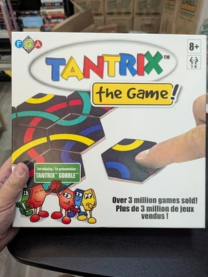 TANTRIX das Spiel! Fliesenlegen Brettspiel 100% KOMPLETT 2017 GOBBLE + SOLOTAIRE - Bild 1 von 4