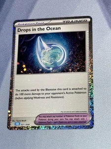 Drops in the Ocean 021/034 Trading Card Game Classic Holo NM - Picture 1 of 4